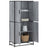 Highboard 68X35X139 Cm Engineered Wood
