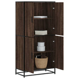 Highboard 68X35X139 Cm Engineered Wood