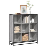 Bookcase Engineered Wood And Metal