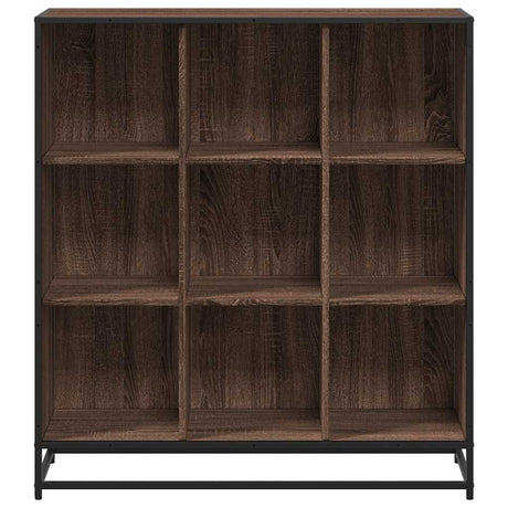 Bookcase Engineered Wood And Metal