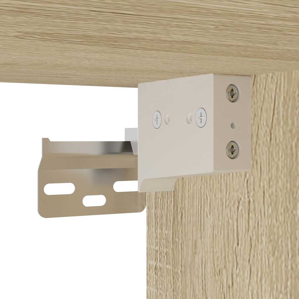 2 Piece Bathroom Furniture Set Engineered Wood