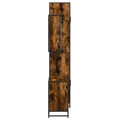 3 Piece Bathroom Furniture Set Engineered Wood
