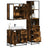 3 Piece Bathroom Furniture Set Engineered Wood
