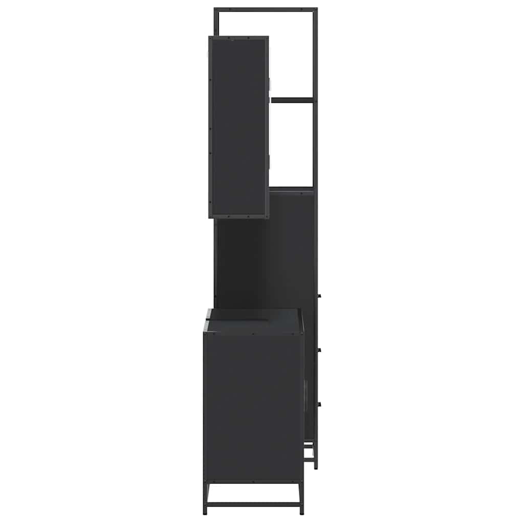 3 Piece Bathroom Furniture Set  Engineered Wood