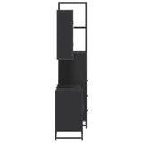 3 Piece Bathroom Furniture Set  Engineered Wood