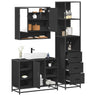 3 Piece Bathroom Furniture Set  Engineered Wood
