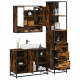 3 Piece Bathroom Furniture Set  Engineered Wood