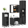 4 Piece Bathroom Furniture Set  Engineered Wood