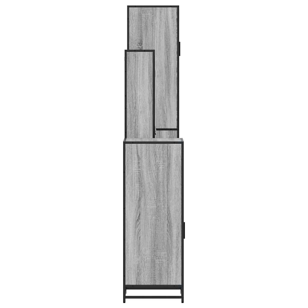 4 Piece Bathroom Furniture Set  Engineered Wood