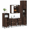 4 Piece Bathroom Furniture Set  Engineered Wood