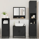 4 Piece Bathroom Furniture Set  Engineered Wood
