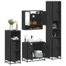 4 Piece Bathroom Furniture Set  Engineered Wood
