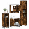 4 Piece Bathroom Furniture Set  Engineered Wood