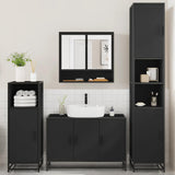 4 Piece Bathroom Furniture Set  Engineered Wood