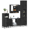 4 Piece Bathroom Furniture Set  Engineered Wood