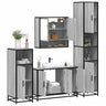 4 Piece Bathroom Furniture Set  Engineered Wood