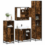 4 Piece Bathroom Furniture Set  Engineered Wood