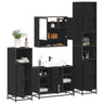4 Piece Bathroom Furniture Set  Engineered Wood