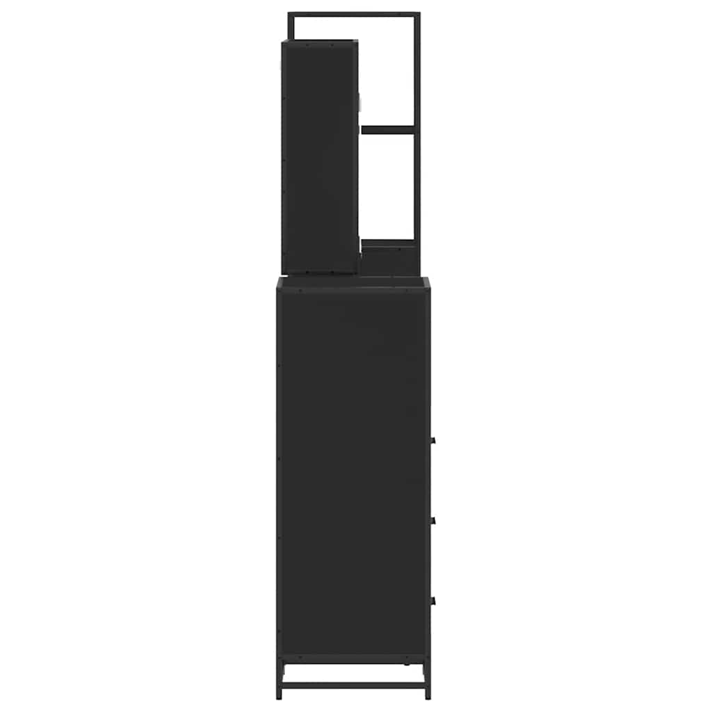 4 Piece Bathroom Furniture Set  Engineered Wood