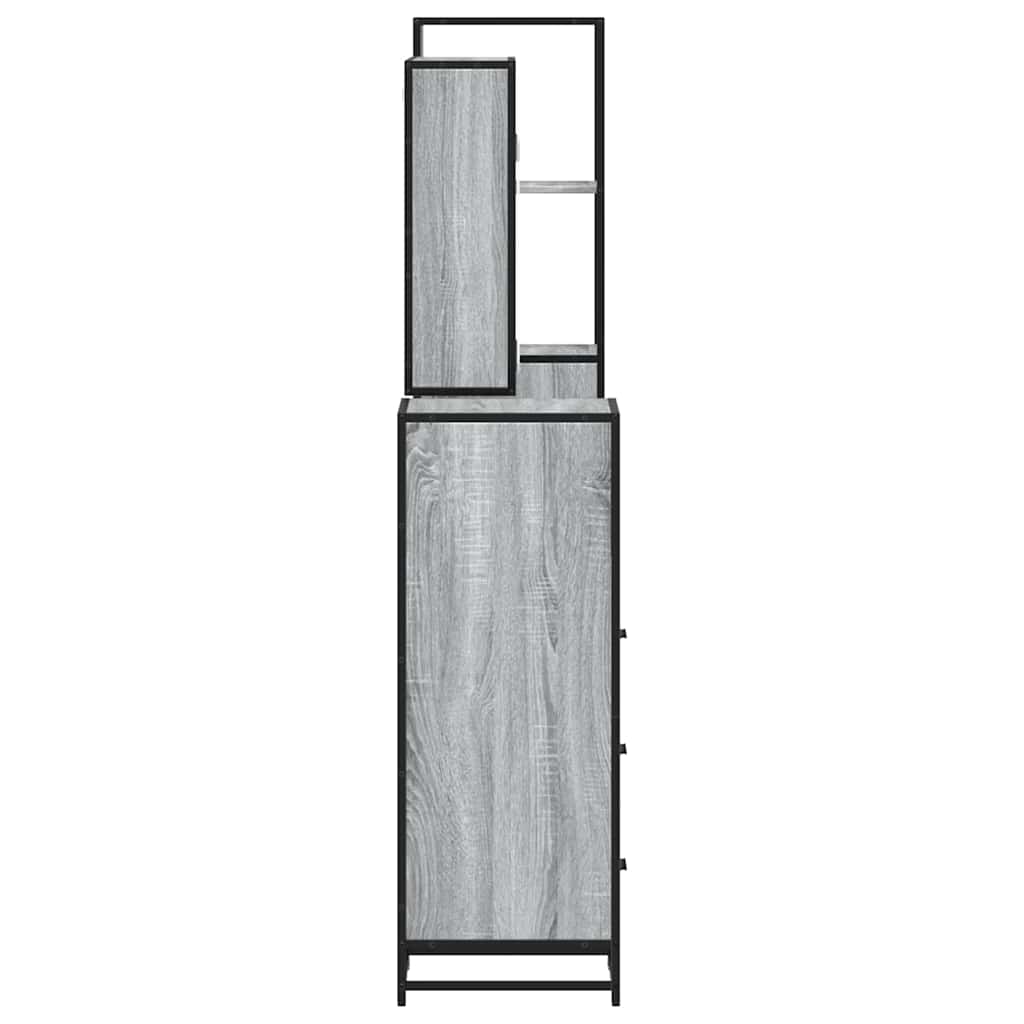 4 Piece Bathroom Furniture Set  Engineered Wood