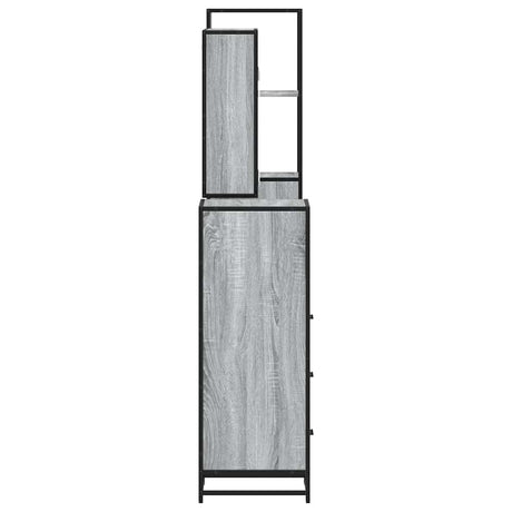 4 Piece Bathroom Furniture Set  Engineered Wood