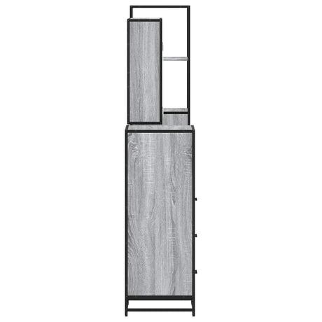 4 Piece Bathroom Furniture Set  Engineered Wood