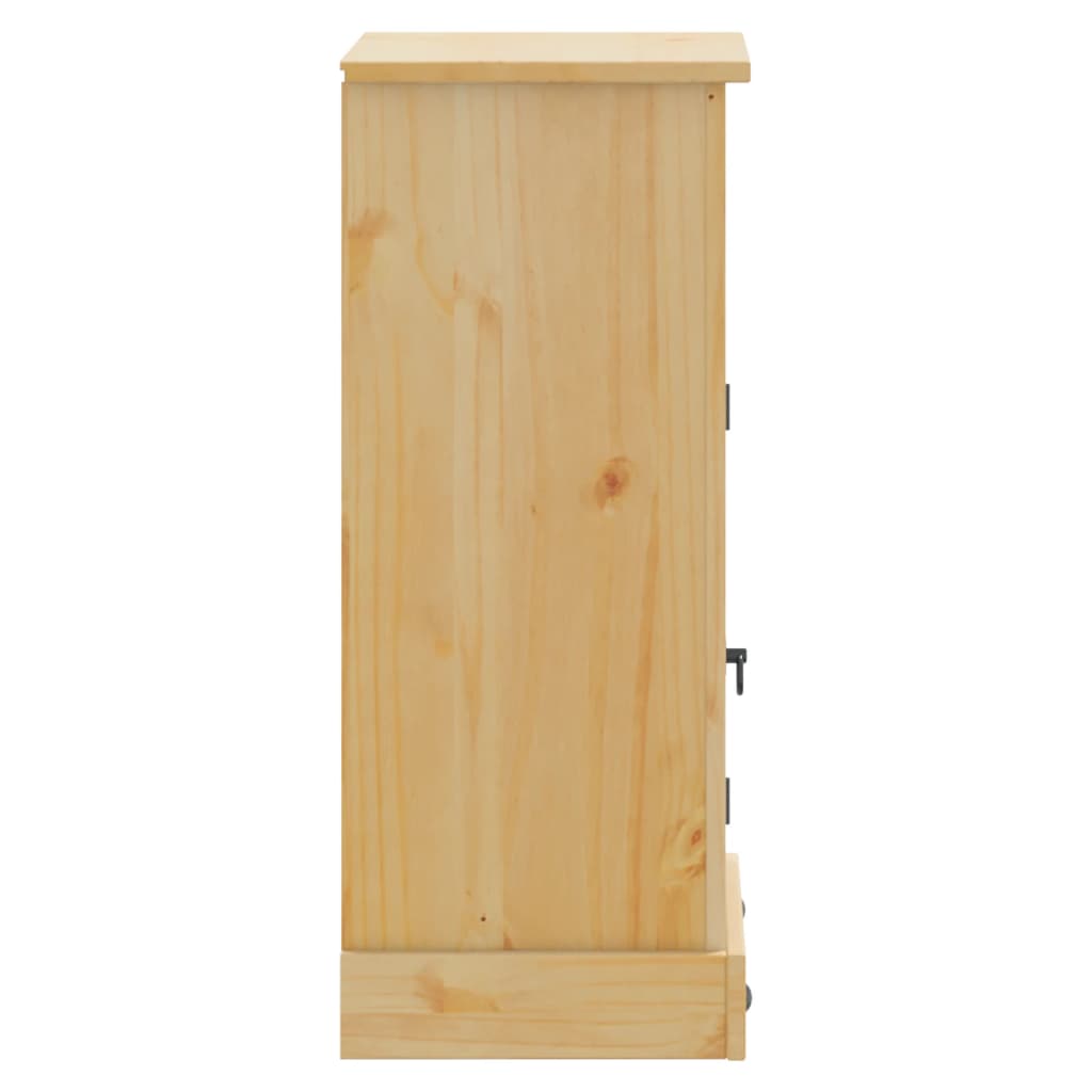 Bathroom Cabinet Corona 45X33X80 Cm Solid Wood Pine