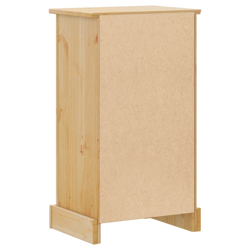 Bathroom Cabinet Corona 45X33X80 Cm Solid Wood Pine
