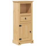 Bathroom Cabinet Corona 45X33X110 Cm Solid Wood Pine