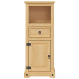 Bathroom Cabinet Corona 45X33X110 Cm Solid Wood Pine