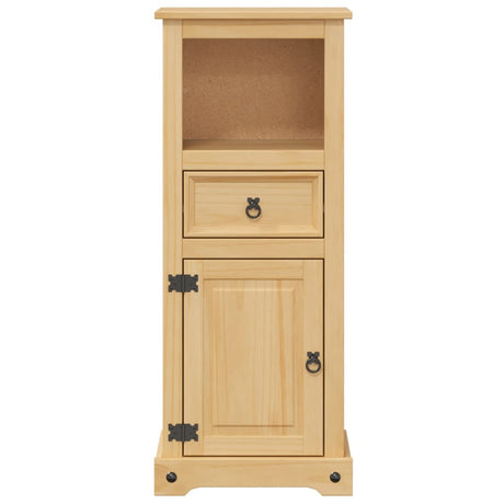 Bathroom Cabinet Corona 45X33X110 Cm Solid Wood Pine
