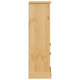 Bathroom Cabinet Corona 45X33X110 Cm Solid Wood Pine