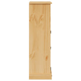 Bathroom Cabinet Corona 70X33X110 Cm Solid Wood Pine