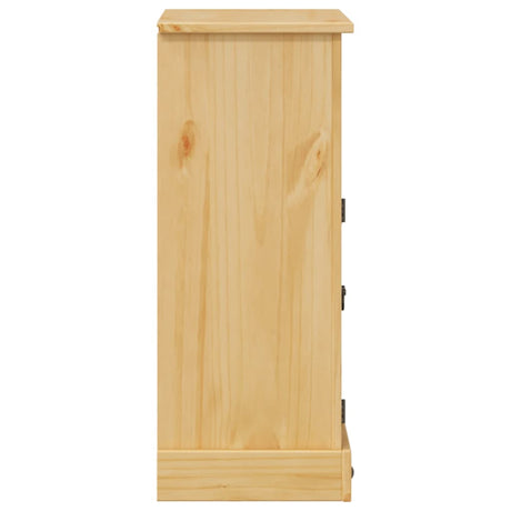 Bathroom Cabinet Corona 70X33X80 Cm Solid Wood Pine