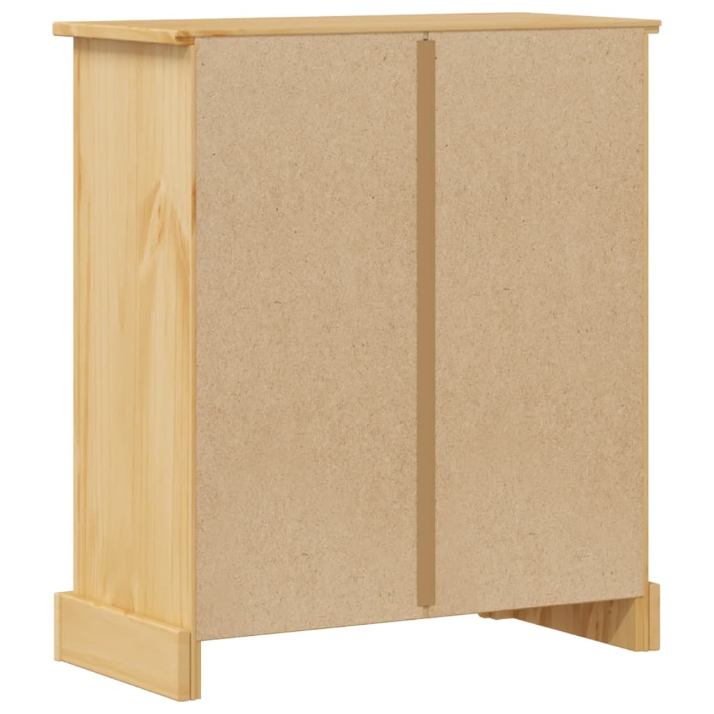 Bathroom Cabinet Corona 70X33X80 Cm Solid Wood Pine