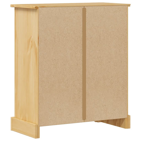 Bathroom Cabinet Corona 70X33X80 Cm Solid Wood Pine