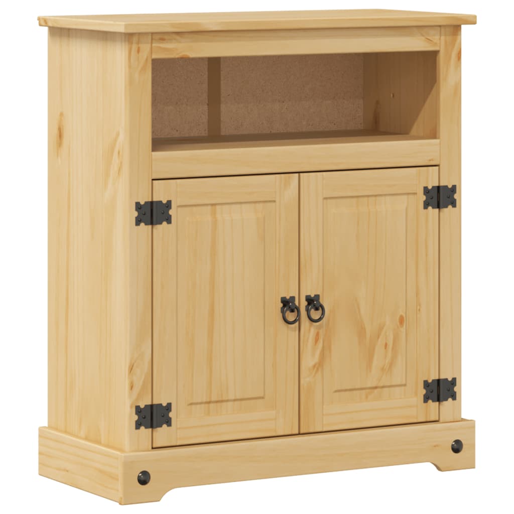 Bathroom Cabinet Corona 70X33X80 Cm Solid Wood Pine