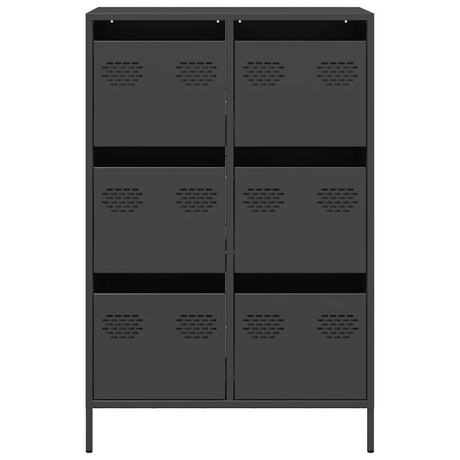 Highboard 68X39X101.5 Cm Steel