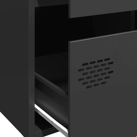 Highboard 68X39X101.5 Cm Steel