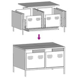 Tv Cabinet 68X50X43.5 Cm Cold-Rolled Steel