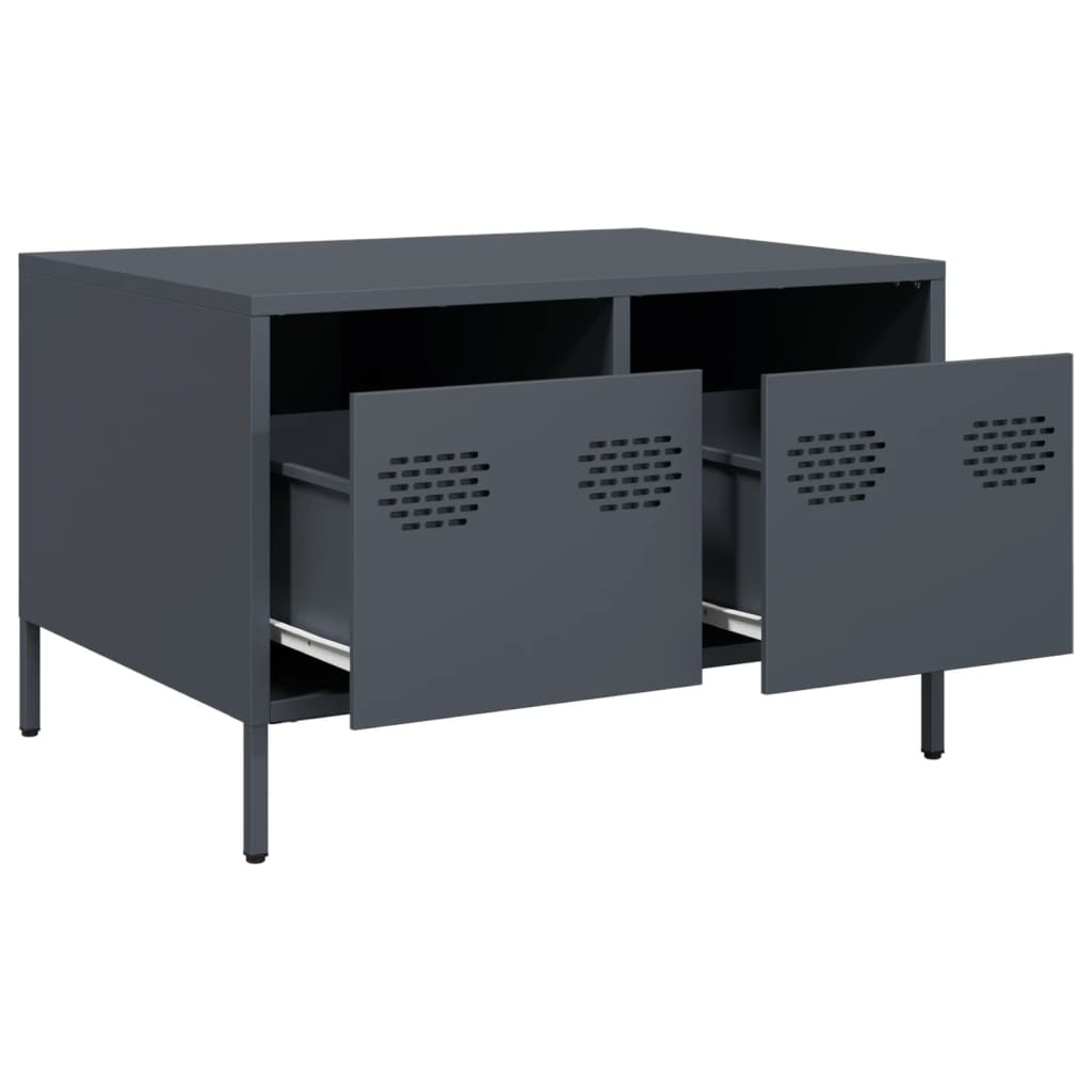 Tv Cabinet 68X50X43.5 Cm Cold-Rolled Steel
