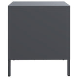 Bedside Cabinets 2 Pcs 35X39X43.5 Cm Steel