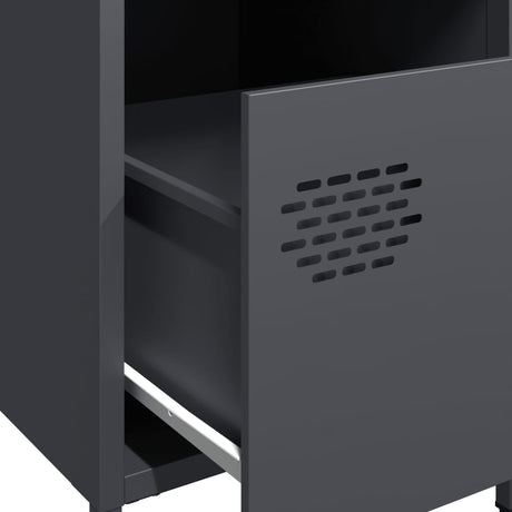 Bedside Cabinets 2 Pcs 35X39X43.5 Cm Steel