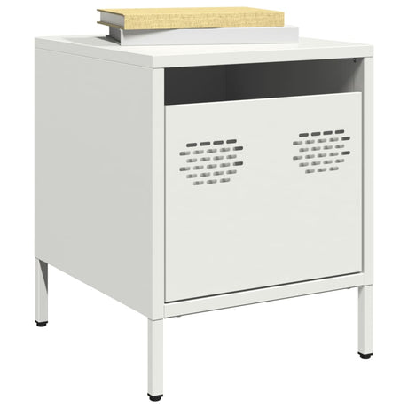 Bedside Cabinets 2 Pcs 35X39X43.5 Cm Steel