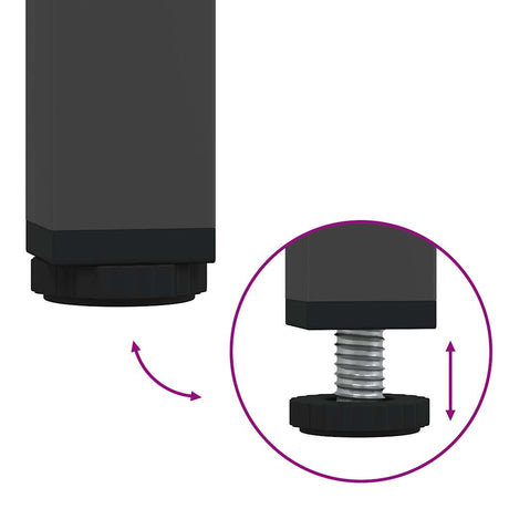 Coffee Table 101.5X50X43.5 Cm Cold-Rolled Steel