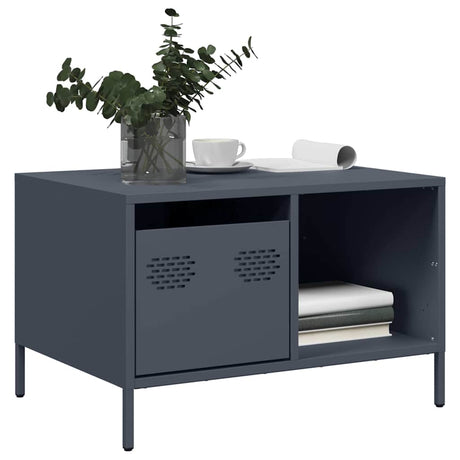 Coffee Table Olive 68.5X50X43.5 Cm Cold-Rolled Steel