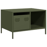 Coffee Table Olive 68.5X50X43.5 Cm Cold-Rolled Steel