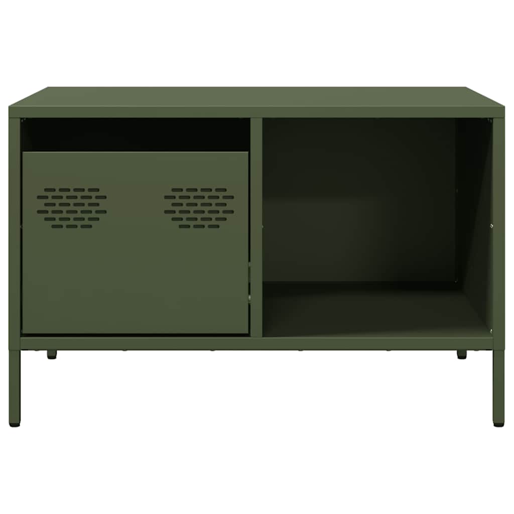 Coffee Table Olive 68.5X50X43.5 Cm Cold-Rolled Steel