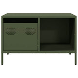 Coffee Table Olive 68.5X50X43.5 Cm Cold-Rolled Steel