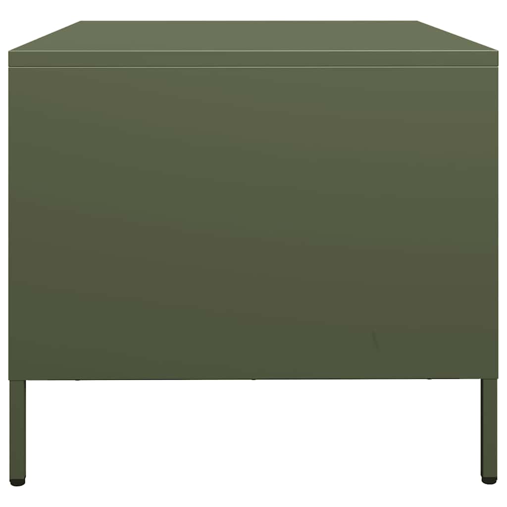 Coffee Table Olive 68.5X50X43.5 Cm Cold-Rolled Steel